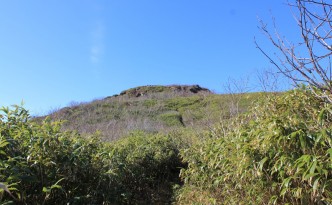 カニカン岳近景